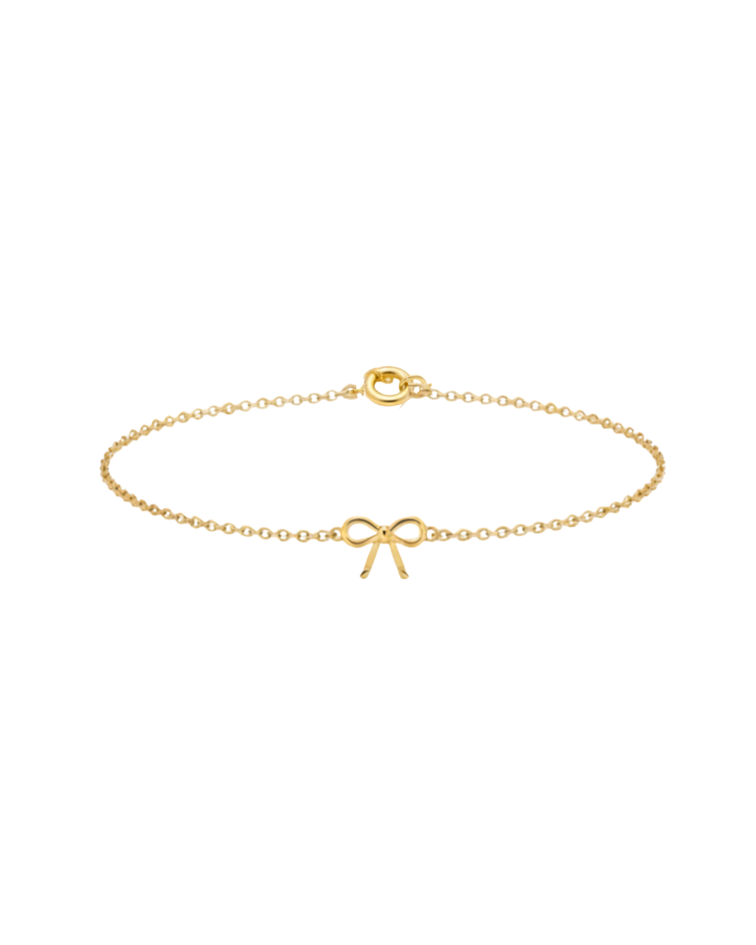 Pulseira Laço em Ouro Amarelo 18K