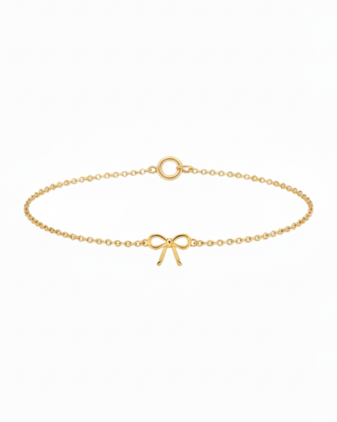 Pulseira Laço em Ouro Amarelo 18K