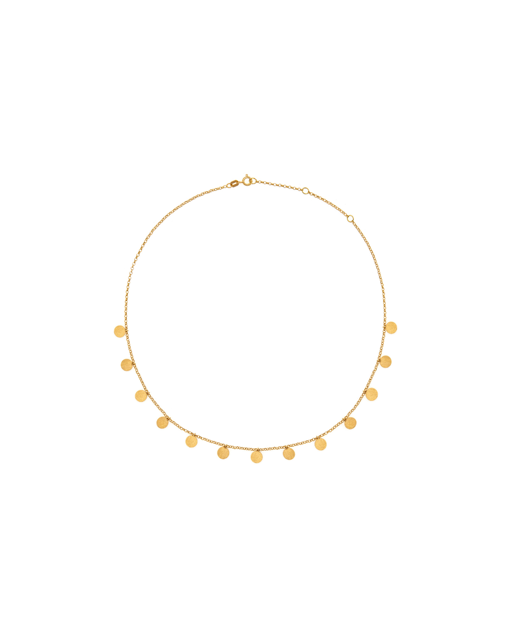 Colar Choker SHINE Ouro Amarelo - Collab Duda