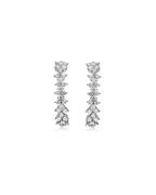 Brinco EARHOOK Diamantes 1.85ct em Ouro Branco 18K