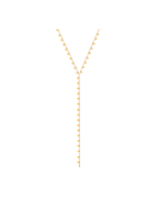 Colar Gravatinha Média Ouro Amarelo - Collab Duda