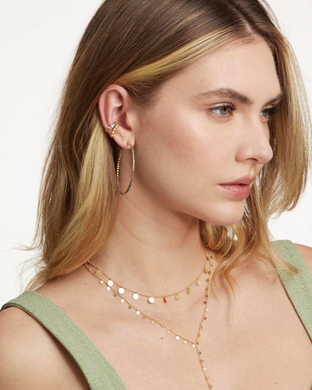 Colar Choker SHINE Ouro Amarelo - Collab Duda