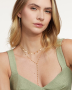 Colar Choker SHINE Ouro Amarelo - Collab Duda