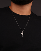 Corrente Cartier 60cm em Ouro Branco 18K