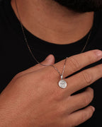 Corrente São Bento em Ouro Branco 18K