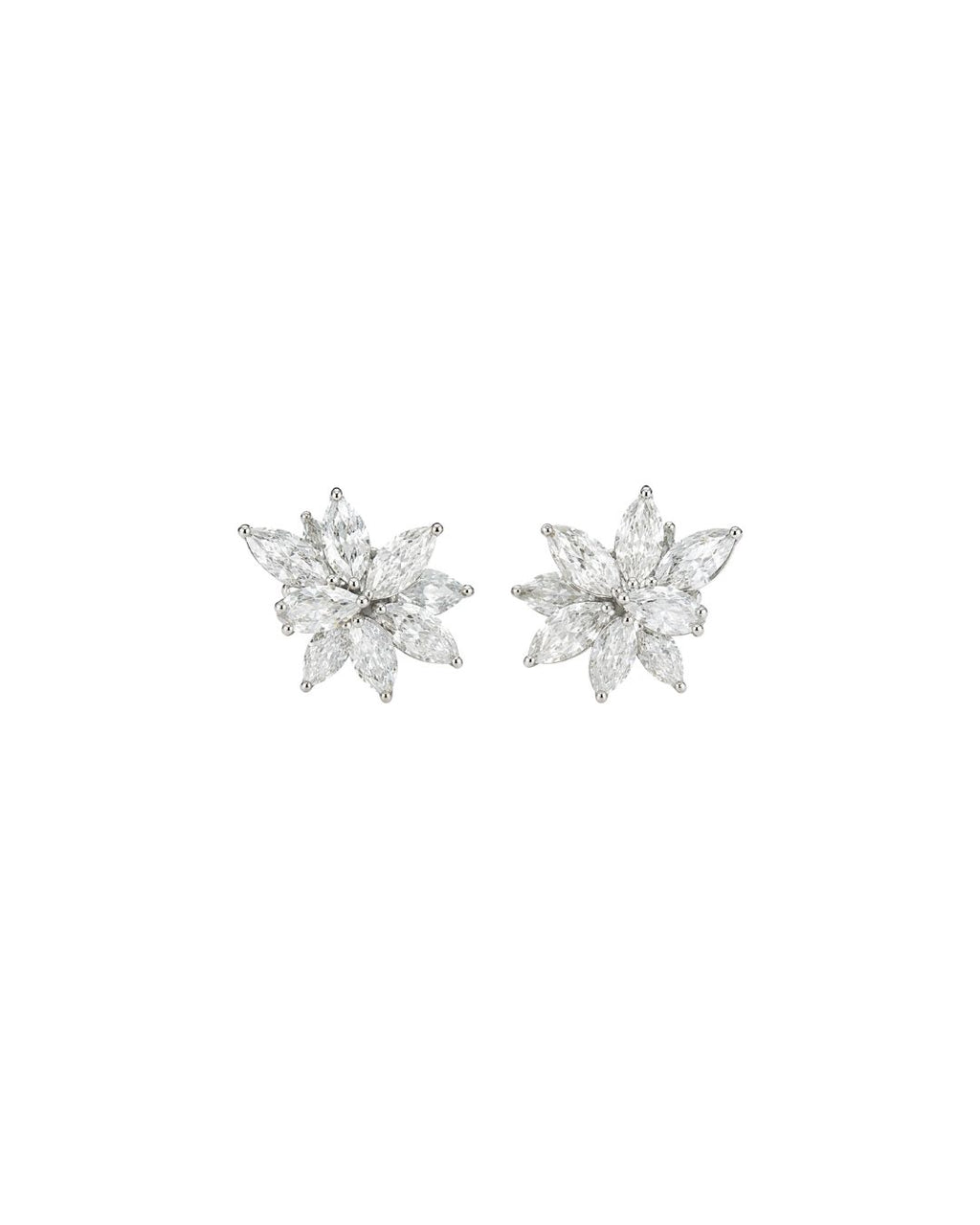 Brinco SOFIA Diamantes em Ouro Branco 18K