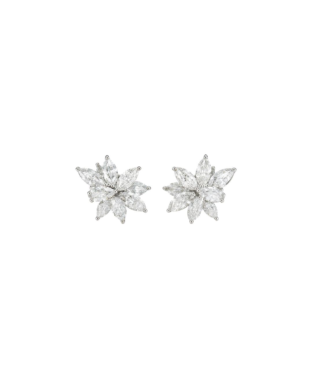 Brinco SOFIA Diamantes em Ouro Branco 18K