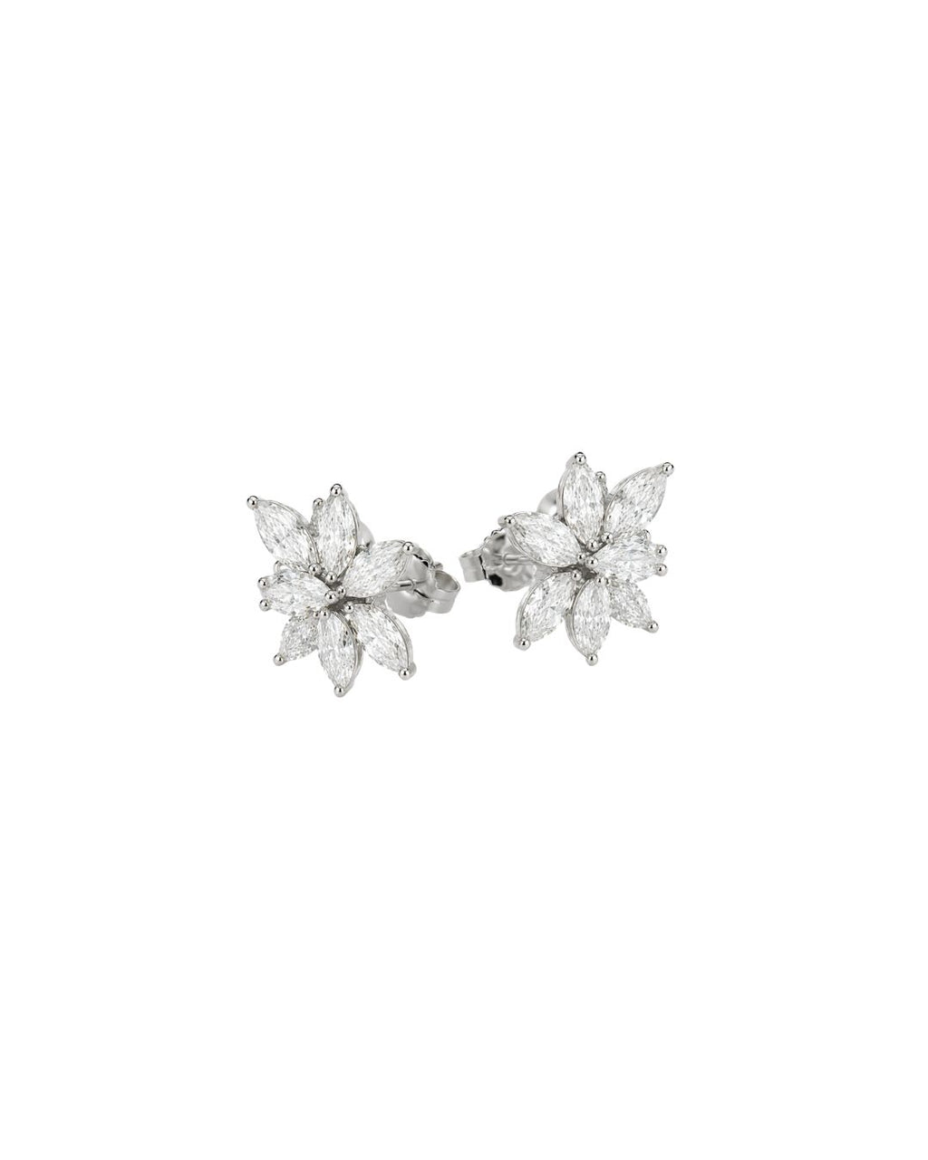 Brinco SOFIA Diamantes em Ouro Branco 18K