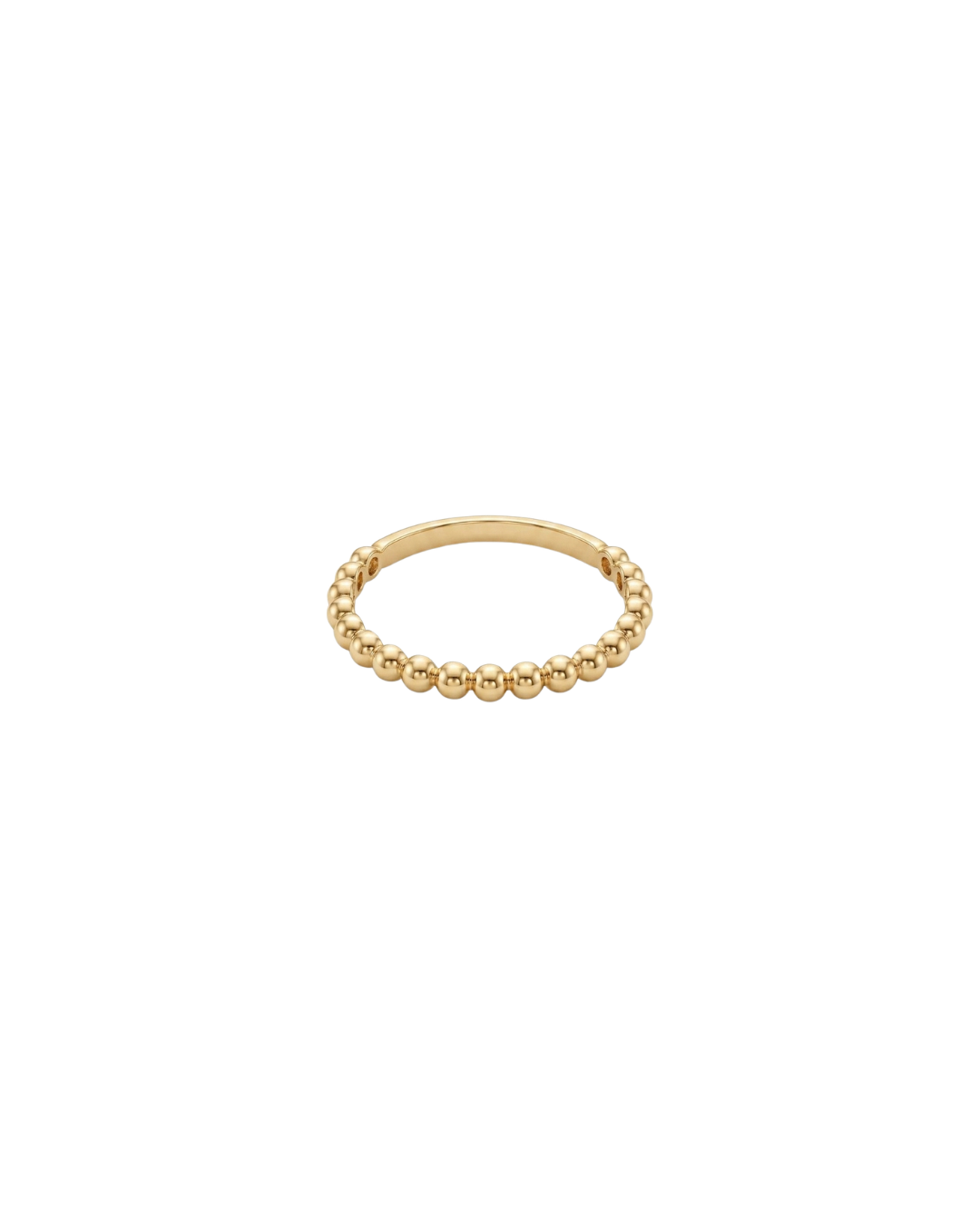Anel Bolinhas em Ouro 18K
