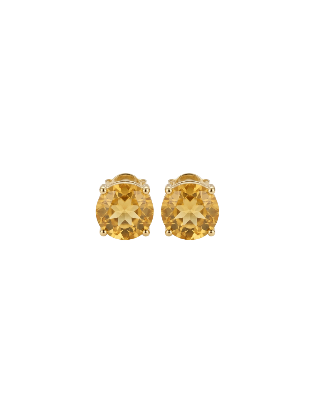Brinco GLAM Berilo Redondo em Ouro 18K
