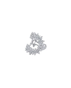 Piercing WAVE Diamantes em Ouro Branco 18K