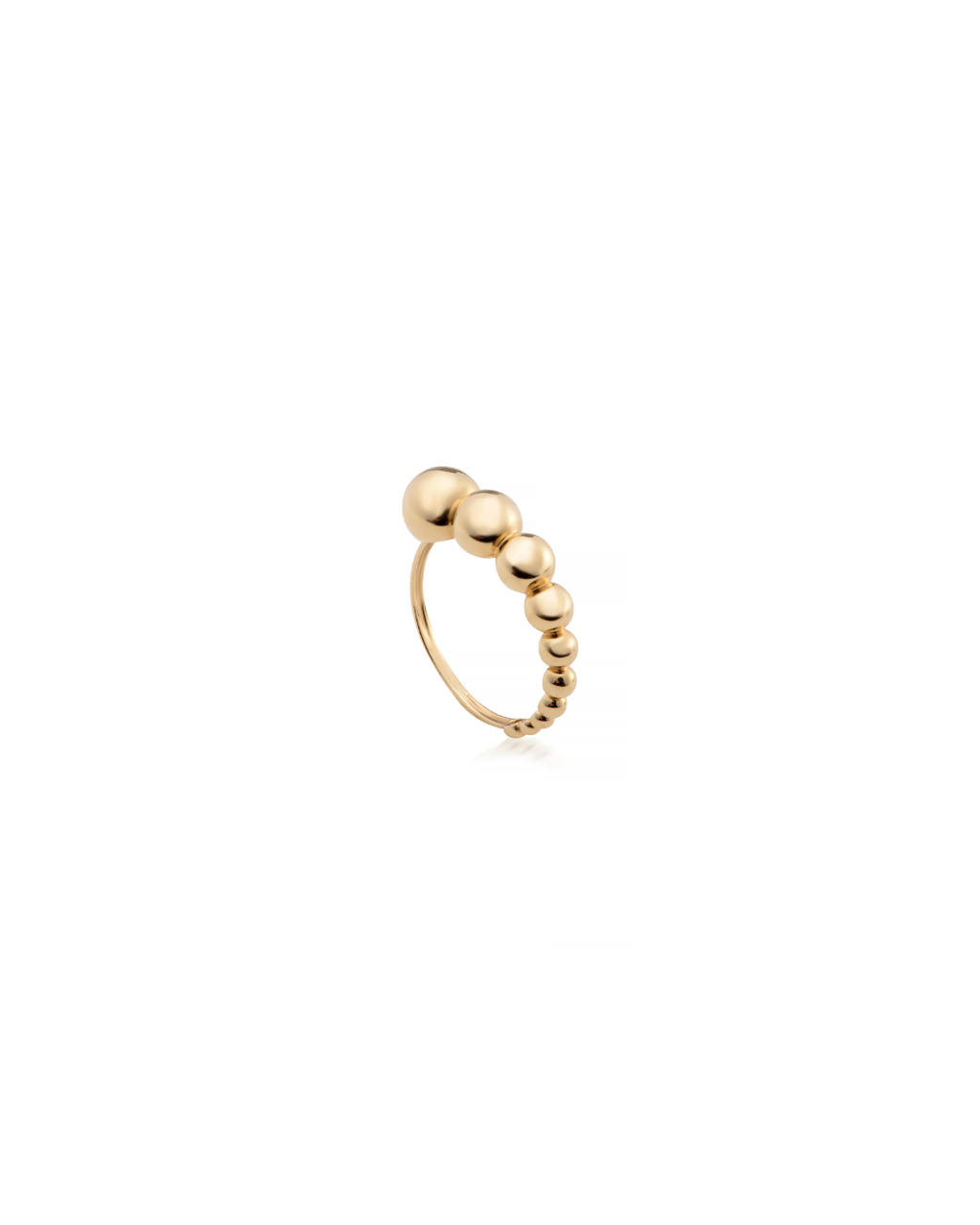 Anel Sphere Slim em Ouro Amarelo 18K