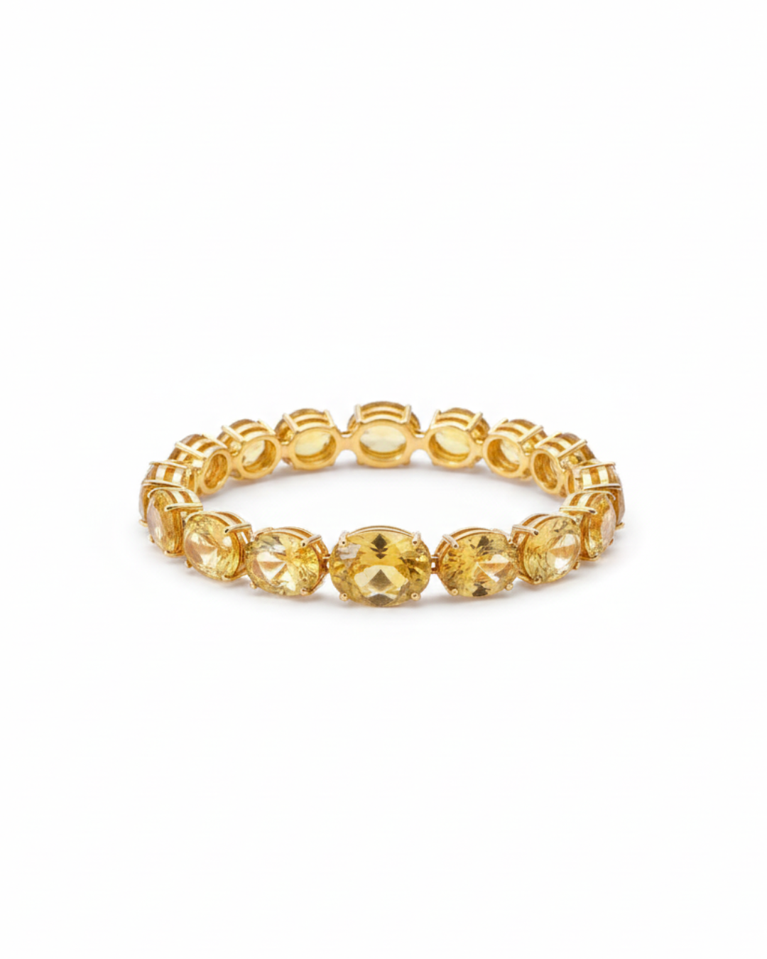 Pulseira GLAM Berilos em Ouro Amarelo 18K