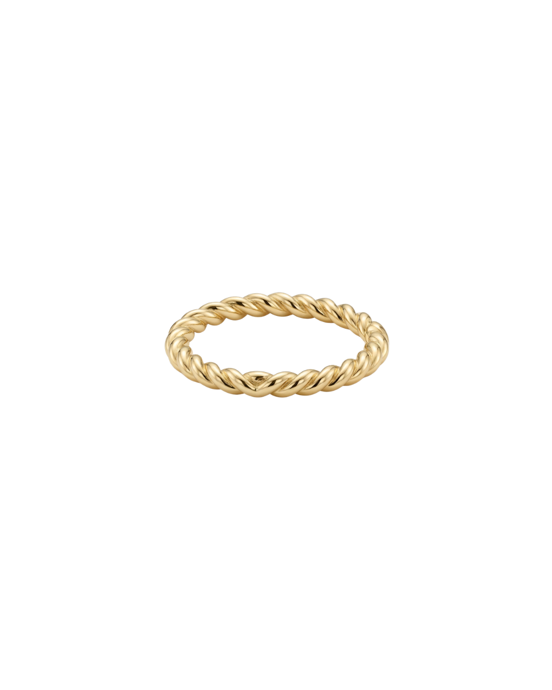 Anel Torcido em Ouro 18K
