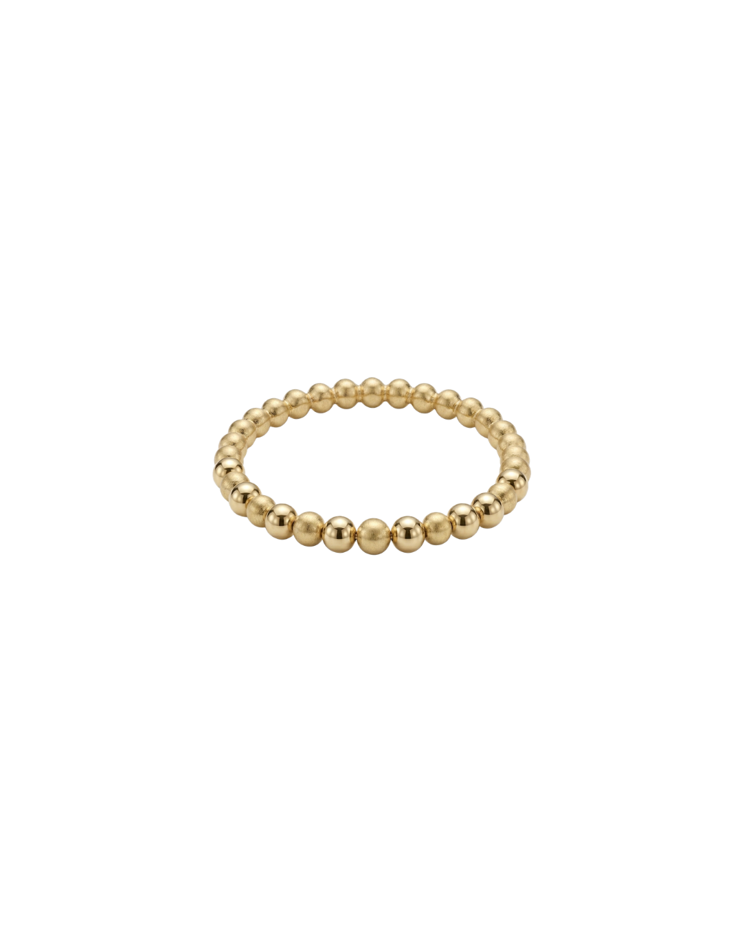 Anel Bolinhas em Ouro 18K