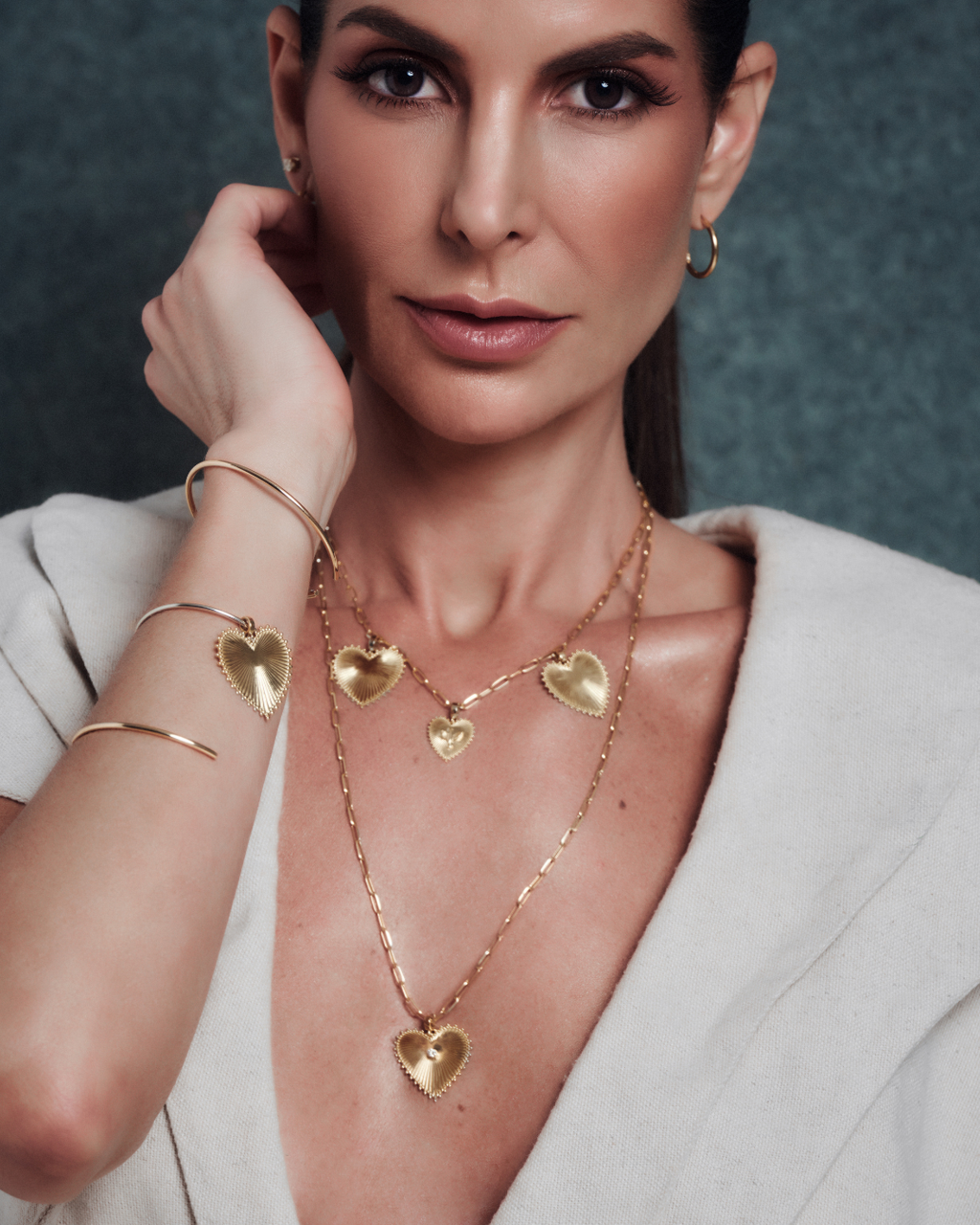 Corrente ELOS Curta Ouro 18K - Collab Carol Toledo